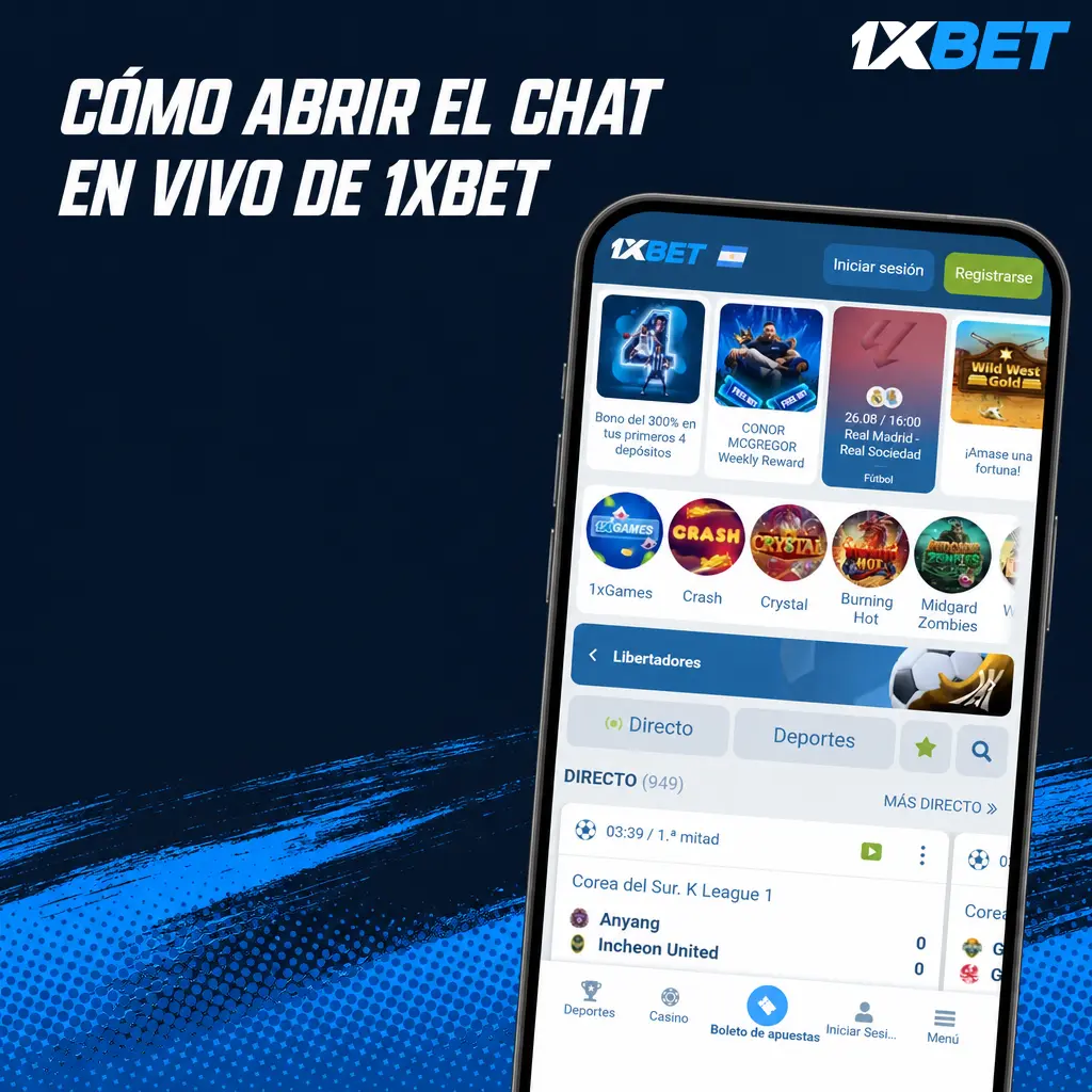 Cómo abrir el chat en vivo de 1xbet desde el sitio web o la aplicación móvil para recibir soporte rápido