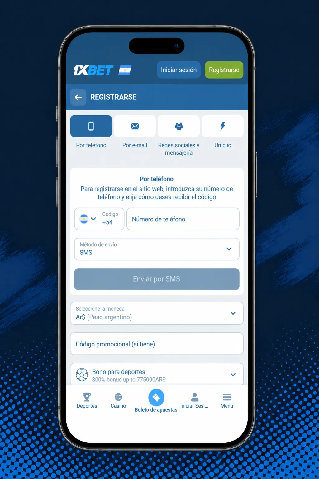 Pasos para jugar tragamonedas en 1xbet: registrarse, depositar, elegir juego, modo demo o real y girar