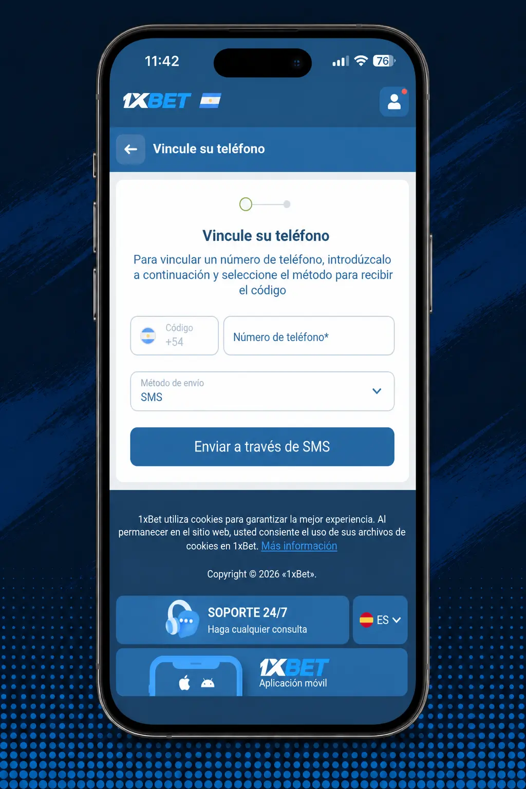 Pasos para verificar la cuenta en 1xbet cargando documentos de identidad en el perfil del usuario